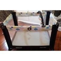 ราคา เปลเด็กเตียงเด็กGraco งานสวยแข็งแรง ใช้เป็นเพลเพนได้ (13971811626)