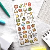 ราคา ✔️STICKER✔️ สติ๊กเกอร์ลายญี่ปุ่นน่ารัก สติ๊กเกอร์ใสน่ารัก PVC ใสสไตล์ญี่ปุ่นไว้สำหรับตกแต่งสมุดไดอารี่สมุดโน๊ตและอื่นๆ (18588880012)