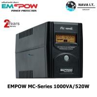 ราคา ⚡️กรุงเทพฯด่วน1ชั่วโมง⚡️ EMPOW MC-SERIES 1000VA/520W เครื่องสำรองไฟ UPS LINE 2 YEARS ONSITE TEL.0616728999 (5720410349)