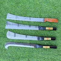 ราคา มีดถางหญ้า ตรานกแก้ว มีดดายหญ้า มีดหัวตัด เหล็กใบเลื่อยหิน ด้ามไม้ประกบ มีดอรัญญิก อรัญญิกแท้ (52653417781)