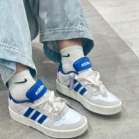 ราคา adidas neo D-PAD Classic White Blue Brown ของแท้ 100 % (26207598865)