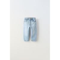 ราคา [zara aut] กางเกงยีนส์ขูดสีฟ้าอ่อน (42908816999)