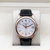 ราคา Patek Philippe Philippe Classic Series 18k Gold Automatic Mechanical Watch Mens New 5127J-001 (25688408093)