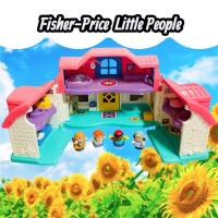 ราคา ของเล่นบ้านตุ๊กตา ฉากบ้านจำลอง Fisher Price Little People Music and Sound Play Family บ้านขนาดใหญ่ มีเสียง แท้มือสอง (42422927808)
