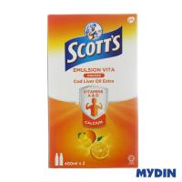 ราคา Scotts Emulsion Oil Orange Value Pack(400ml x 2) (57904654986)