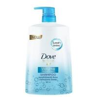 ราคา โดฟ แชมพู Dove Shampoo Volume Nourishment ไมเซล่า ออกซิเจน ขนาด 900 ml. (สีฟ้า) (3695613658)