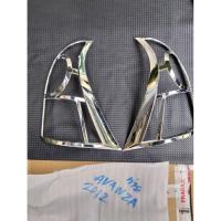 ราคา ครอบไฟท้าย Toyota avanza2012โครเมี่ยม มีกาวสองหน้าพร้อมแปะติดตั้ง ( 007006T ) (41757640288)