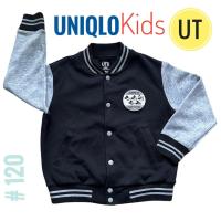 ราคา สินค้ามือสอง แบรนด์แท้ ยูนิโคล่ เด็ก เสื้อแจ็กเก็ตเบสบอล Uniqlo Kids รุ่น UT disney Mickey Mouse Vintage ไซส์ 120 (26924211354)