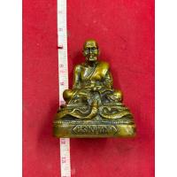 ราคา พระบผุชาตั้งโต๊ะ พระหลวงปู่ทวด วัดช้างให้ เนื้อทองเหลือง หน้าตัก 3 นิ้ว (26794164451)