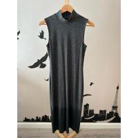 ราคา CPS Chaps *มือสอง* เดรสผ้ายืด size S ยาว 46 นิ้ว สีเทาดำ Iconic Dress Pencil Dress (26656517272)