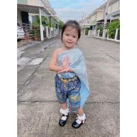 ราคา ชุดไทยเด็กผู้หญิงสไบฟ้าลูกไม้(ไม่รวมเข็มขัด) (18152932808)
