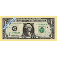 ราคา ธนบัตร US. One Dollar Federal Reserve Note 1995-Cleveland (27817045206)
