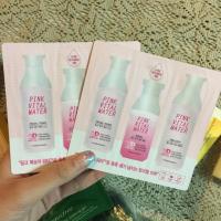 ราคา (ของแท้/พร้อมส่ง)Etude pink vital water 3items toner+serum+emulsion (422680429)