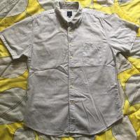 ราคา เสื้อเชิ๊ตแขนสั้น ยี่ห้อ GAP ของแท้ราคาถูก (อก38-40) #เสื้อมือสอง เจ้าของขายเอง (4637379340)