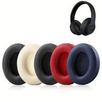 ราคา แผ่นรองหูฟังสําหรับ BeatS Studio 3 3.0 | แผ่นรองเปลี่ยนหูฟัง Studio3, แผ่นรองหูฟัง Studio2, แผ่นโฟมชุดหูฟัง, ทําจากหนังเทียมสังเคราะห์ (52655814291)