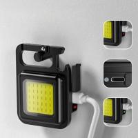 ราคา ไฟกระแสงแม่เหล็กแบบพกพา กับไฟฉายพวงกุญแจ LED 800 ลูเมน และที่เปิดขวด (46703869773)