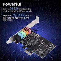 ราคา การ์ดเสียง 5.1 PCI-E PCI Express 6 Channel 5.1 CMI8738 Audio Sound Card PC windows7/8/10 (26963630220)