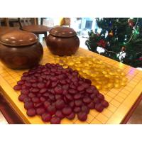 ราคา หมากหินคริสตัล หมากล้อม สี 180เม็ด (เลือกสีได้) (27993727015)