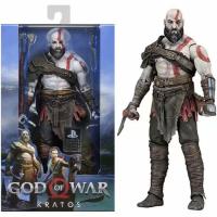 ราคา 18 ซม. Deluxe NECA God Of War 4 Kratos Action Figure (24139407123)