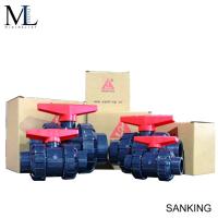 ราคา มินิมอลไลฟ์สไตล์:- 2", 1½", 1" & ¾ UPVC True Union Ball Valve PVC Union Ball Valve อุปกรณ์ท่อ PVC บอลวาล์ว (52550865835)