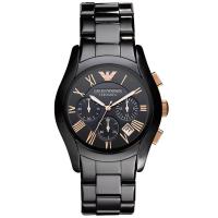 ราคา Emporio Armani Ceramica AR1410 for Men นาฬิกาแบรนด์เนม อามานี่ แท้ 100% ของแท้ราคาถูก สำหรับผู้ชาย A-06 (2903906084)