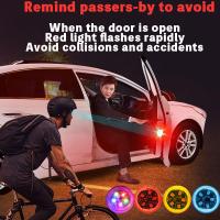 ราคา ไฟเตือน Led เซนเซอร์แม่เหล็ก ป้องกันการชน สําหรับติดขอบประตูรถยนต์ (21983212483)