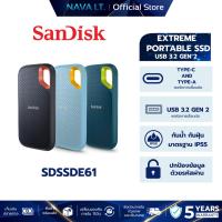 ราคา SANDISK SSD Extreme Portable 500GB/1TB/2TB (SDSSDE61) (29369560923)