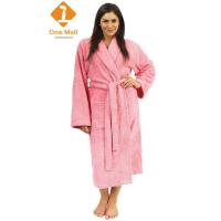 ราคา ผู้หญิง/ผู้ชายคลาสสิกผ้าฝ้ายคลุมด้วยผ้าเสื้อคลุมอาบน้ําเสื้อคลุม {ผสมสี} (44654400651)