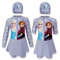 ราคา ชุดว่ายน้ำเด็ก โฟรเซ่น *ลิขสิทธิ์แท้* รุ่นประหยัด Frozen ลายเอลซ่า ผลิตไทย แถมหมวกว่ายน้ำ (26739346459)