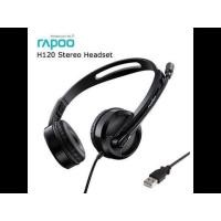 ราคา HEADSET (หูฟัง) RAPOO H120 USB STEREO HEADSET (BLACK) (6987506853)