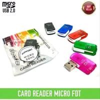 ราคา Cardreader 1 Slot Micro / CARD Reader Memory Micro USB (26959943953)