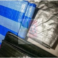 ราคา ผ้าใบ กันน้ำ กราวชีท 5x7 6x6 5x8ม. ผ้าฟาง กันแดด พลาสติก บลูชีท ผ้าฟางฟ้าขาว เกรดเอ (10109621679)