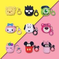 ราคา เคสสำหรับ Apple AirPods ยางทำจากซิลิคอน กรณี ปก กันกระแทก น่ารัก Carton Charging Box Earphone Case (46503306400)