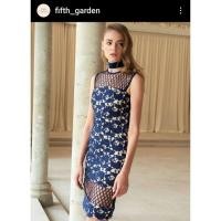 ราคา new เดรสลูกไม้สีกรมfifth garden (22483766326)