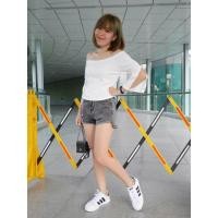 ราคา 11 ผ้าแมงโก้ ปาดไหล่ แขนยาว ผ่าแขน ผ้าใส่สบาย (77553922)