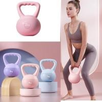 ราคา ราคาถูก ที่สุดค่ะ Kettlebell2kg/ 4kg/6kg/8kg/10kg/12kg วัสดุพีวีซีนุ่ม ยกน้ำหนักเคตเทิลเบล ลูกตุ้ม (26093361416)