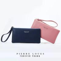 ราคา 329-9กระเป๋าสตางค์ForeverYoung ผู้หญิงแบบบางเรียบหรู หนังนิ่มกระเป๋าตังค์คล้องมือ ใบยาว ราคาถูกพร้อมส่ง (7310764418)