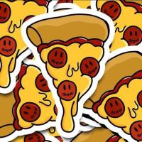 ราคา Justin Bieber / Drew house Sticker สติ๊กเกอร์เกอร์ Drew house (สติ๊กเกอร์พิซซ่าDrew house) (6641577995)