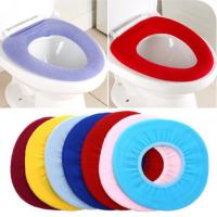 ราคา ◑✓❡โปร 9 บาท แผ่นรองนั่งชักโครก ผ้านุ่มครอบฝาชักโครก ที่รองนั่งฝาชักโครก ในห้องน้ำ (คละสี)-0520 (8968649094)