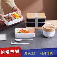 ราคา ชุดกล่องข้าวลายไม้สำหรับพนักงานออฟฟิศ, นักศึกษาหญิง, ช้อนส้อม, กล่องข้าว, กล่องข้าวสำเร็จรูปขายส่ง, (28009916358)