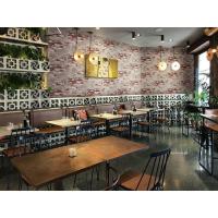 ราคา Wallpaper วอลเปเปอร์ติดผนัง ลายอิฐผสมปูนเปลือย สไตล์ industrial Loft (4935391516)
