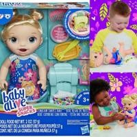 ราคา **หมดแล้วค่ะbaby alive snackin pasta hair ตุ๊กตาเบบี้อไลฟ์ กินแบบชิ้นๆได้ อึได้ เปลี่ยนแพมเพิสได้ หวีผมได้ (6130147610)