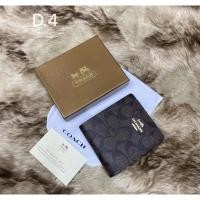 ราคา ‼️Hot Sale‼️กระเป๋าสตางค์ผู้ชาย กระเป๋าสตางค์ใบสั้น 2พับ มีช่องใส่บัตรเยอะ COACH (9850262060)