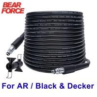 ราคา BEAR FORCE สายยางฉีดน้ําแรงดันสูง 6 10 15 เมตร สําหรับ AR Michelin Black & Decker Makita MAC Allister Stanley (23047250788)