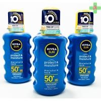 ราคา NIVEA SUN Protect & Moisture Body Spray SPF50 PA+ 200 ml (3853291737)