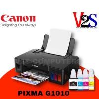 ราคา Canon Printer PIXMA รุ่น G1010 เครื่องปริ้นเตอร์อิงค์เจ็ทแท้ง ขายหมึกเติมแท้ 1 ชุด (2387896326)