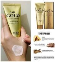 ราคา นำเข้าเกาหลี ANJO โฟมล้างหน้า 24k Gold Foam Cleansing - 100ml. (10645730439)