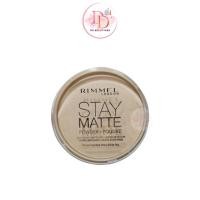 ราคา แป้งเทพคุมมัน Rimmel Stay Matte Pressed Powder สี 001 Translucent แป้งในตำนาน (26935269755)