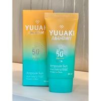 ราคา กันแดดYUUAKI Ampoule Sun Multi-Defense shield protect glow SPF50+ PA++++(50ml)กันแดดจากร้านคุณน้องมิญใช้ดีมากค่ะ (50103848028)