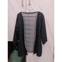 ราคา ส่งต่อเสื้อคลุมลายจุดสีดำ (17591345374)